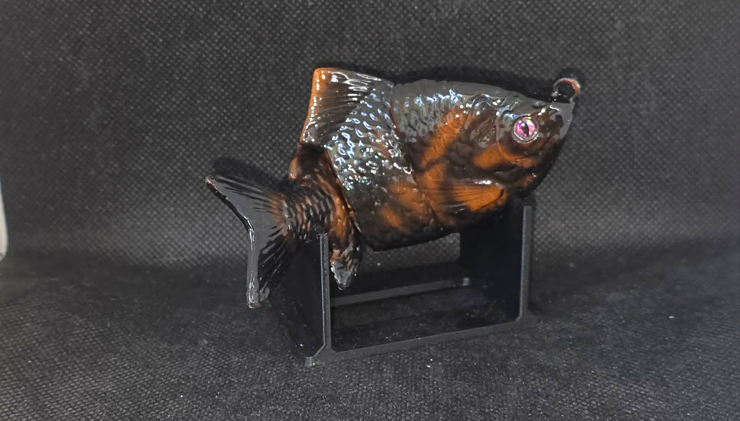 Custom Painted 4.5" Baby Carp/Goldfish Swimbait (Copy)