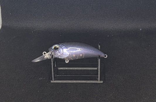 Custom Painted C65 Crankbait  In Iridescent Purple Ghost