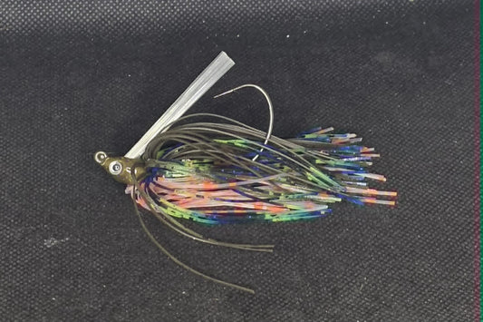1/4oz.  Swim Jig Tied in Alimony Gill