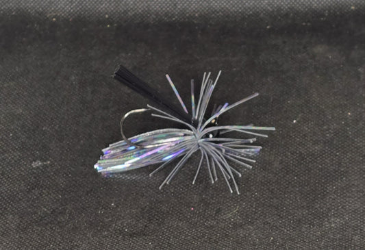 1/4oz. Finesse Football Jig Tied in Oil Slick