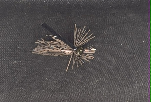 1/4oz. Finesse Football Jig Tied in Watermelon Red Glimmer