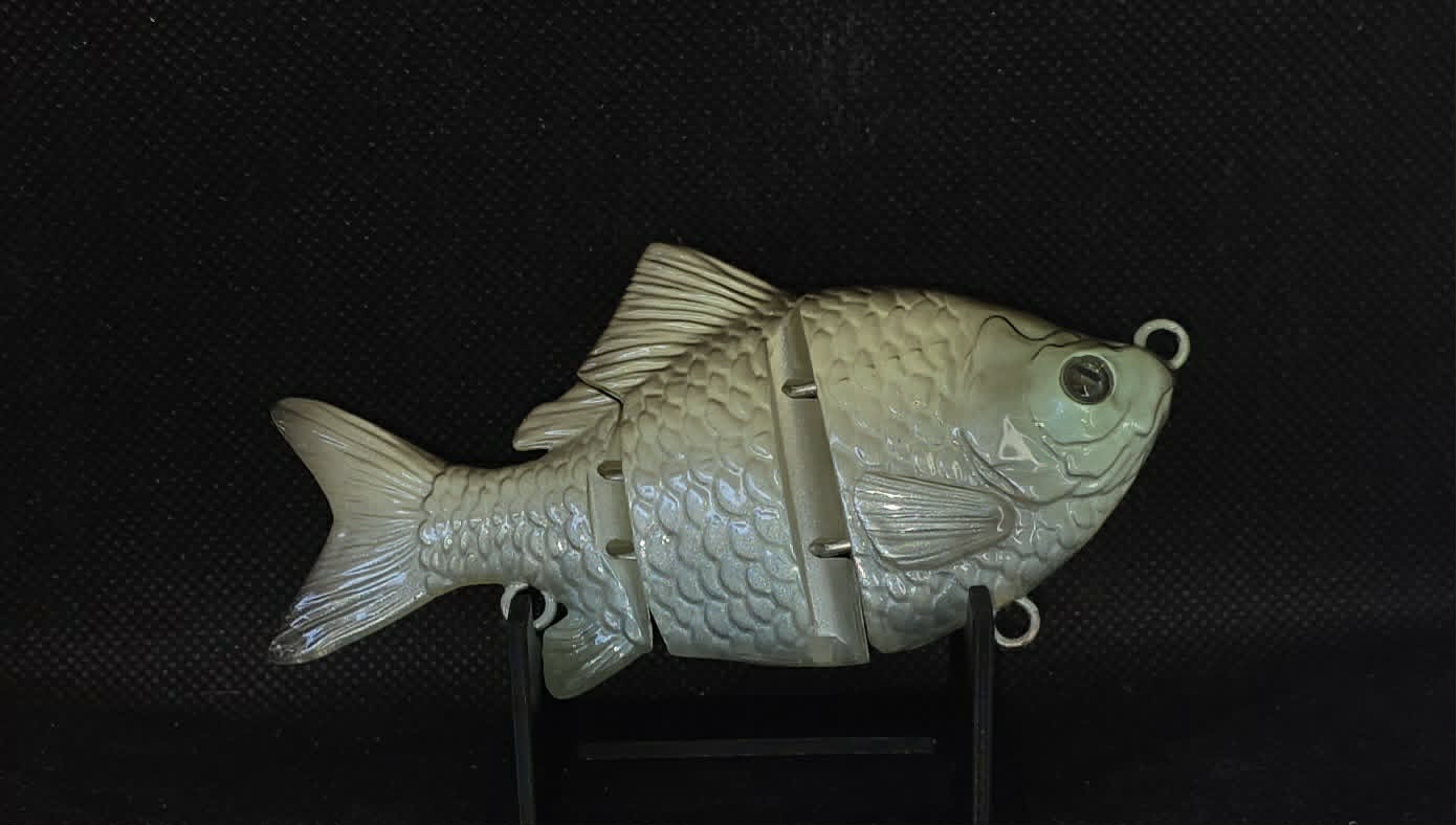 Custom Painted 4.5" Baby Carp/Goldfish Swimbait (Copy) (Copy)
