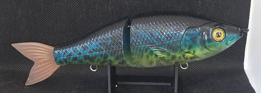 Custom Painted Shad Swimbait – 7.0"